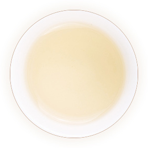 A reference photograph of Bai Mudan tea liquor