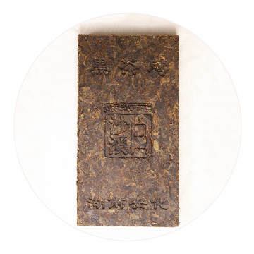 Original additional dry-leaf illustration of Hei Brick Tea