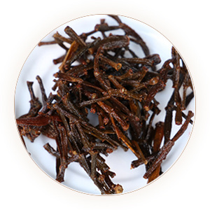 Inherited reference illustration for Pang Xie Jiao: Mistletoe Material infused leaves