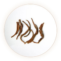 Inherited reference illustration for Keemun Maofeng infused leaves