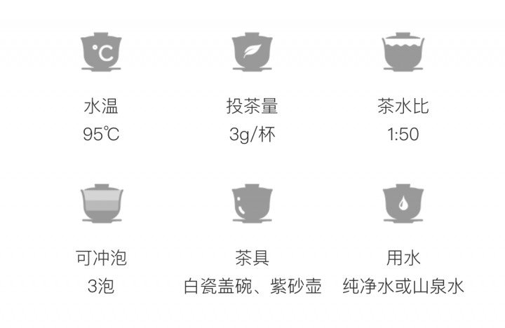 Original Chinese-labelled Yihong Gongfu brewing illustration with English explanation